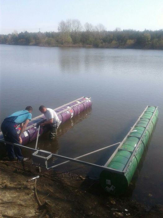 Продам разборной плот. Понтон. Причал.