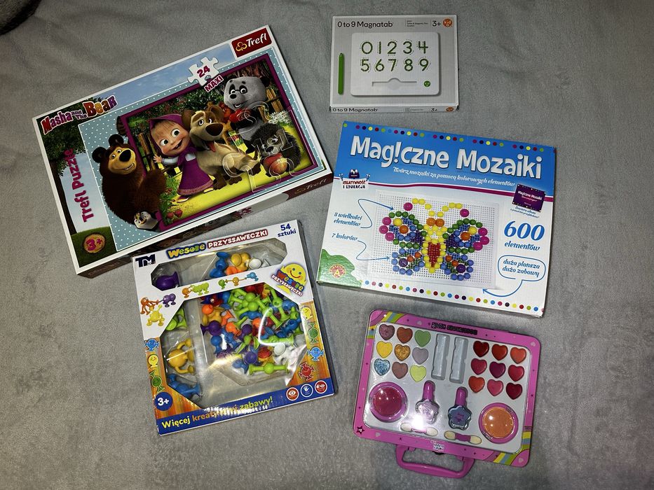 Іграшки для дрібної моторики рук конструктор пазли мозаїка