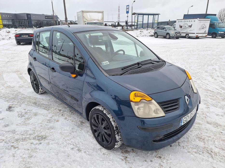Renault Modus 1.2 16V benzyna rok 2006 tylko 142 tys przebiegu