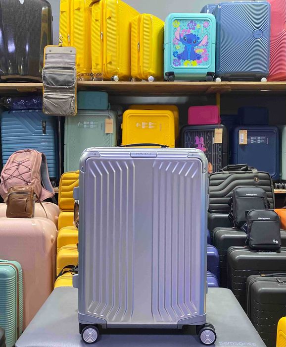 Валіза Samsonite LITE-BOX ALU маленька на застибках