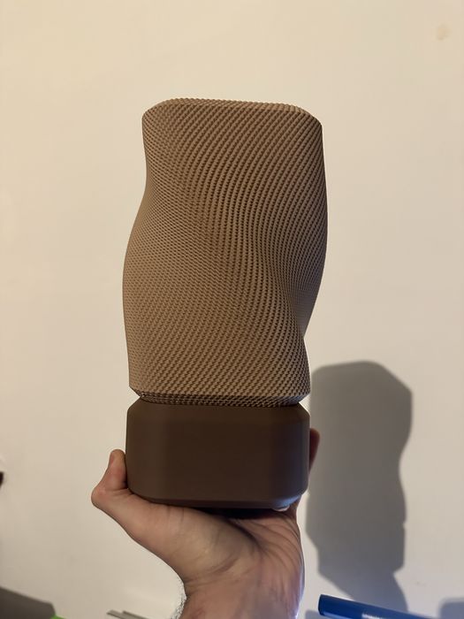 Candeeiro/luminária de mesa premium - Fabricado com impressora 3D