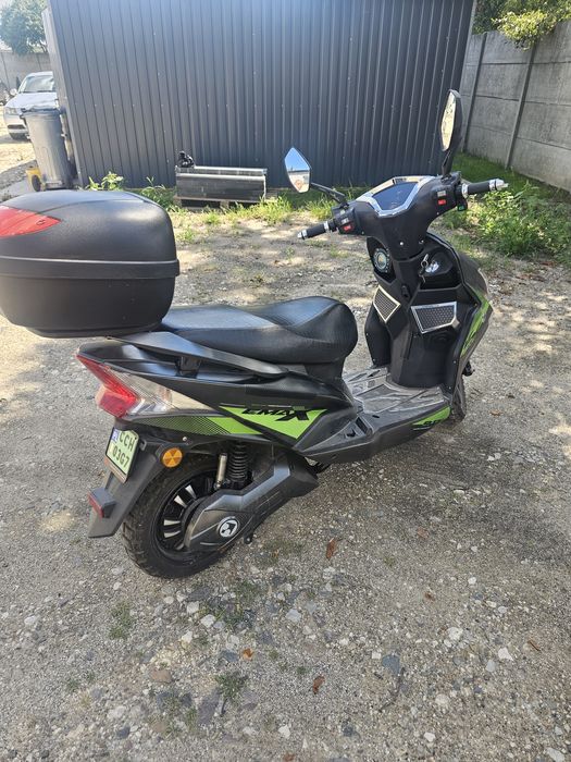Motorower elektryczny 50 cm sunra hawk ledy  igiełka