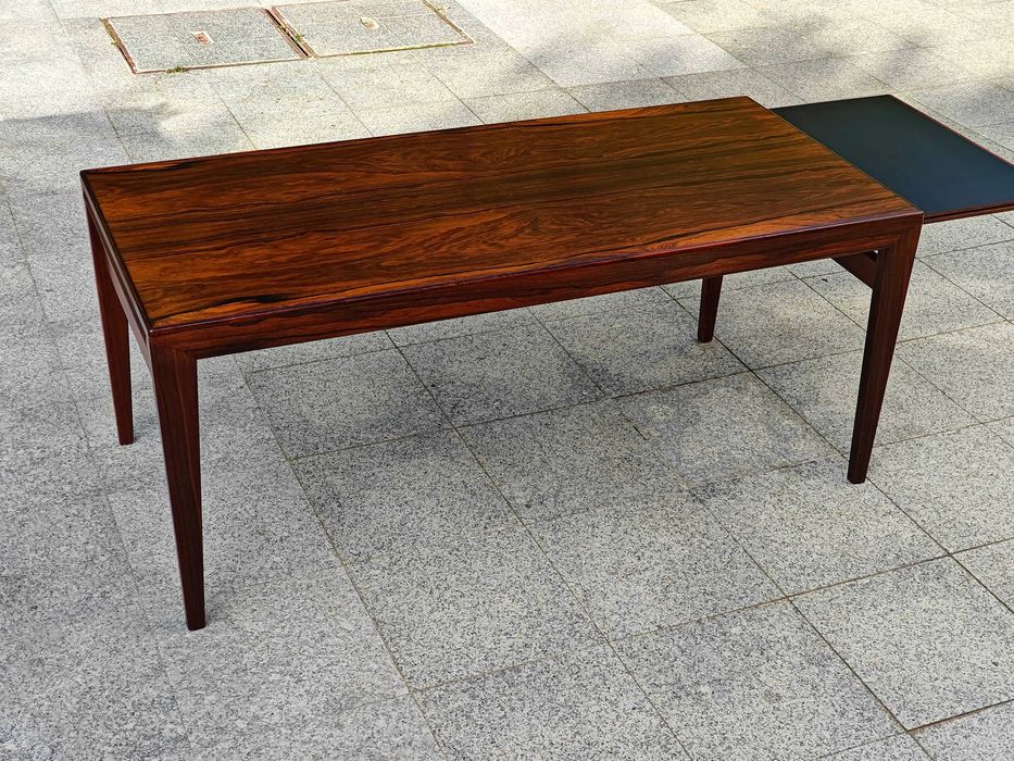 Mesa de Centro Mid-Century em Pau Santo