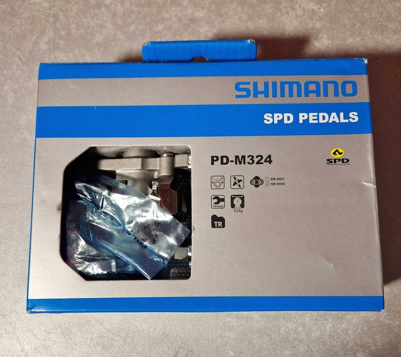Pedały rowerowe SHIMANO SPD PD-M324