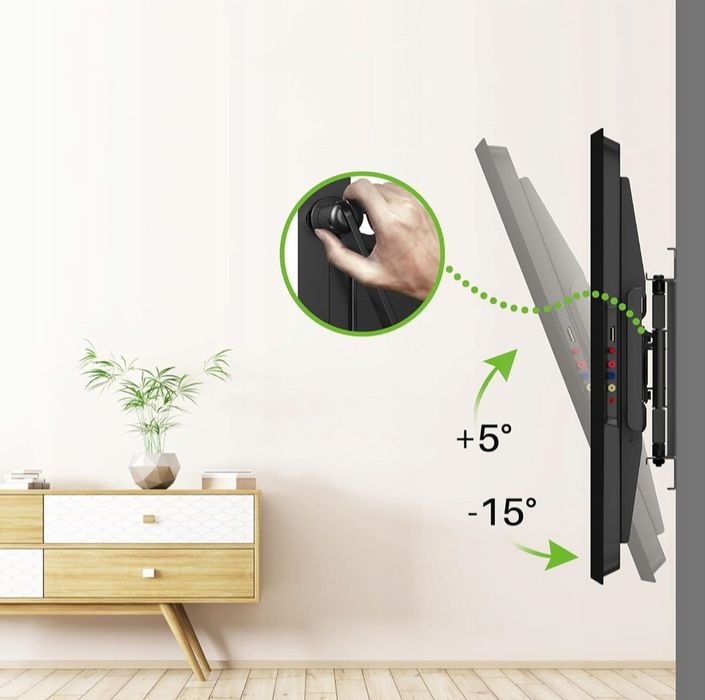 Pełny ruchomy uchwyt ścienny do telewizorów dużych rozmiarów