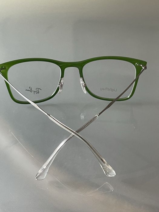 Zielone okulary korekcyjne RAY-BAN