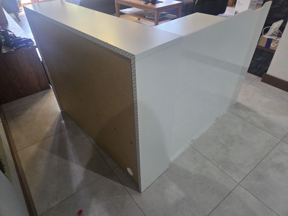 Biurko składane Concept Work używane  białe