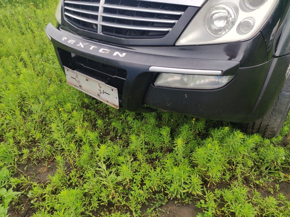 Кенгурятник дуга тюнінг ssangyong rexton фари лед led оптика