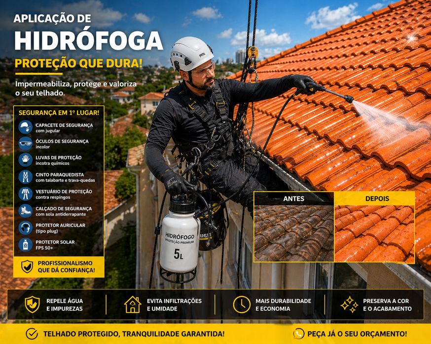 Impermiabilização profissional Telhados
