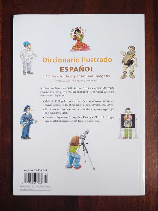 Livro Dicionário de Espanhol em Imagens [portes grátis]