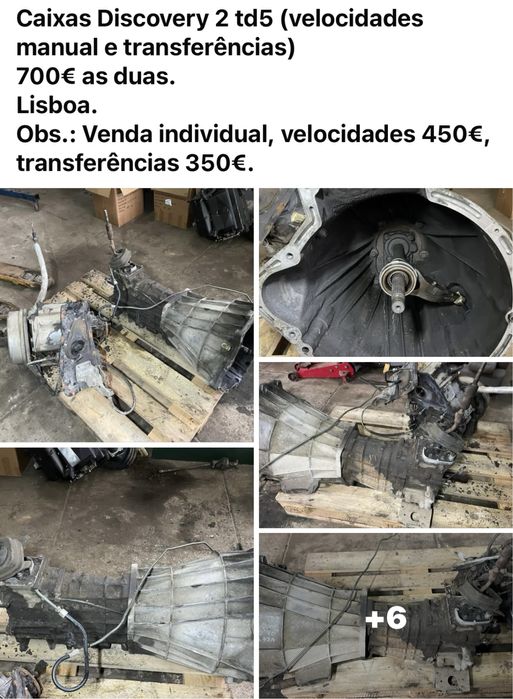 Peças Land Rover Discovery 1, 200 e 300 tdi