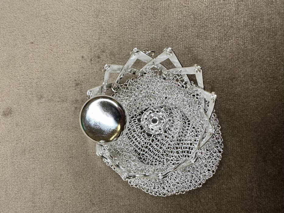 Porta moedas em prata com 25,4 gramas