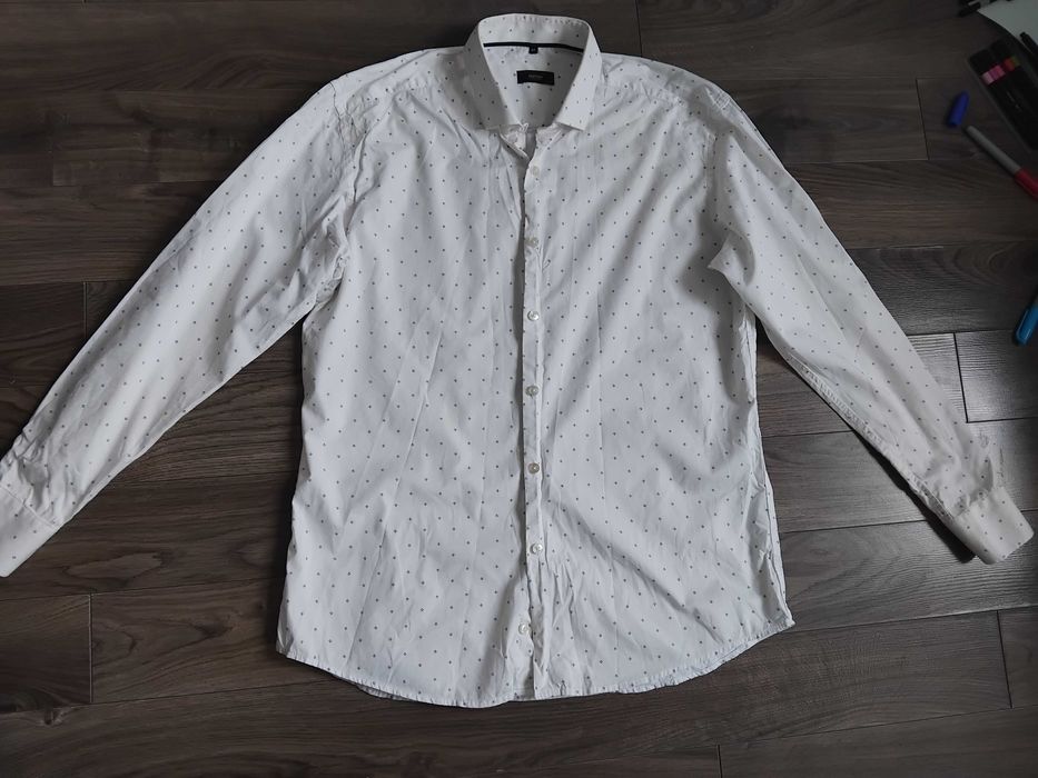 Koszula biała męska rozmiar XL