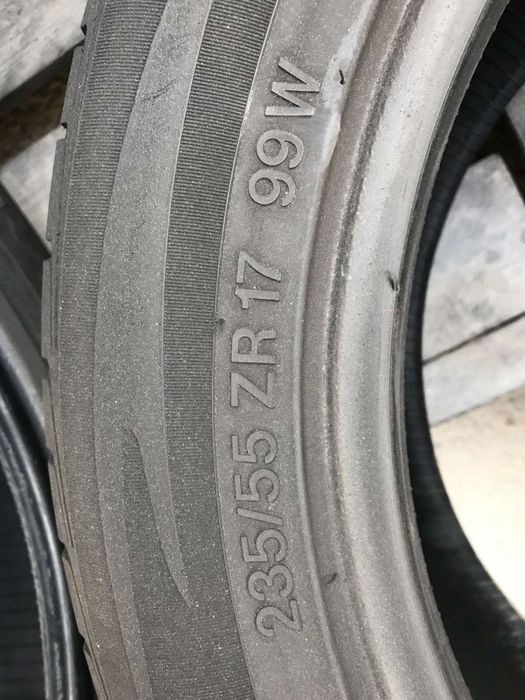 Vredestein 235/55r17 комплект літо резина шини б/у склад