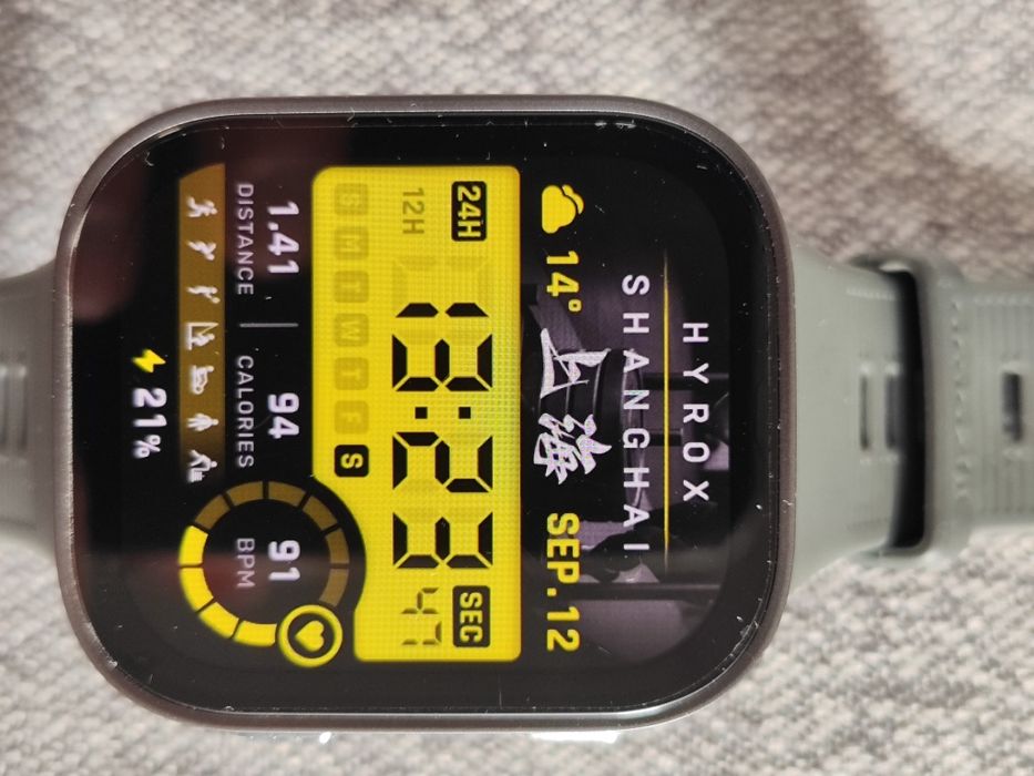Amazfit Bip Max NOWY Carbon Gray