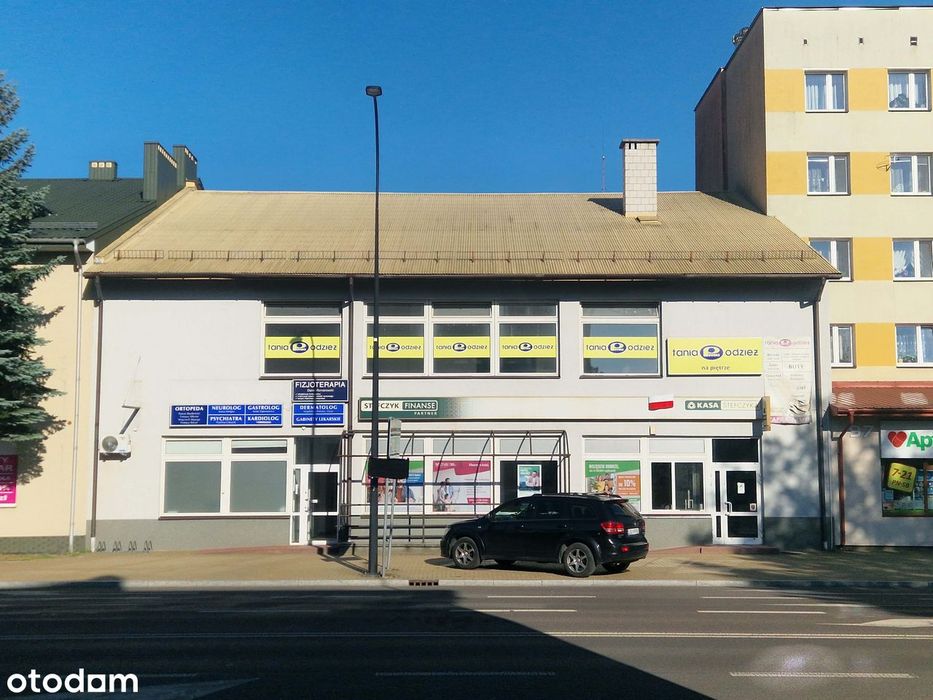 Lokal usługowo-handlowy 240 m2 centrum.