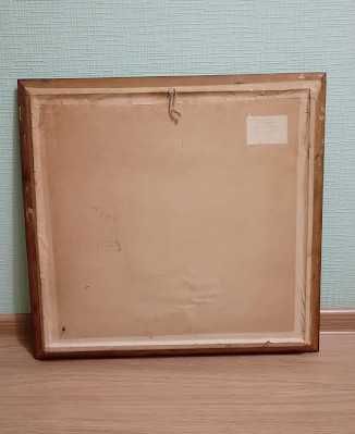 Картина "Натюрморт с розами"  , Картон масло