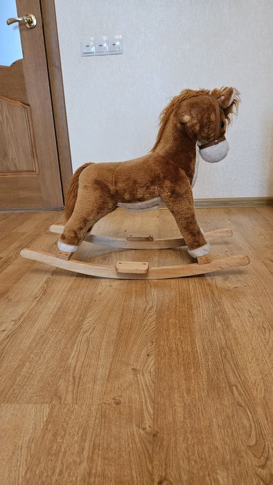 Кочалка-лошадка со звуком