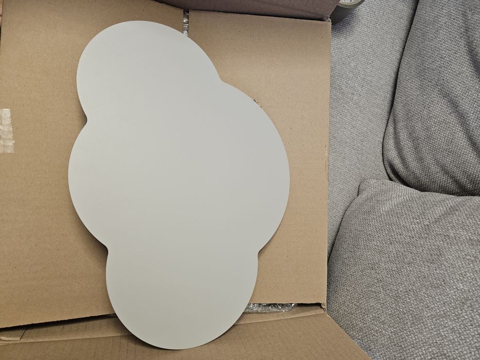 Kinkiet chmurka beżowa