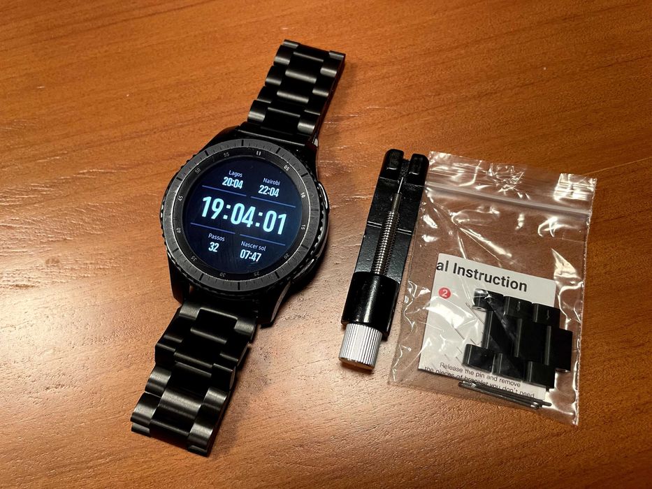 Samsung Gear S3 Frontier — Excelente Estado e Bateria Nova