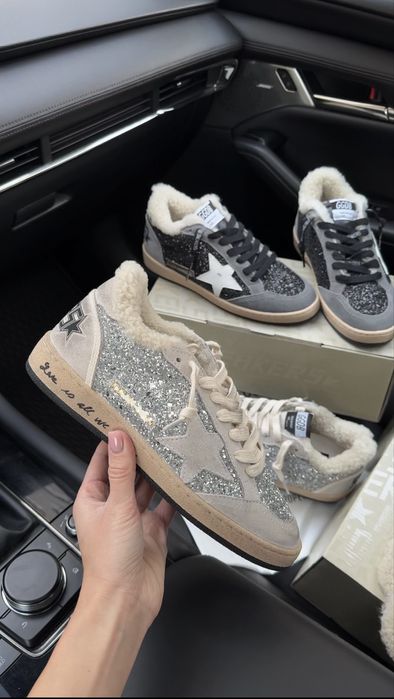 В наявності зимові кеди Golden Goose (GGDB) повністю натуральні 37/38