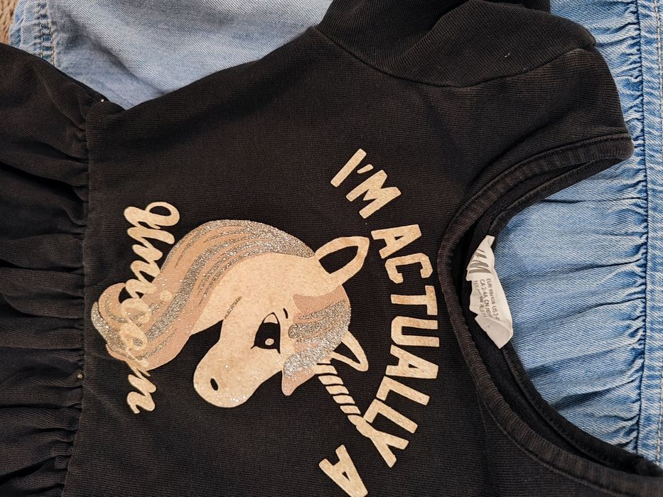 Zestaw sukienek rozmiar 98/104