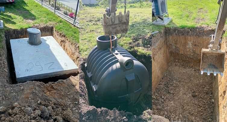 Usługi minikoparką*fundamenty*oczyszczalnie*szamba*zbiorniki*