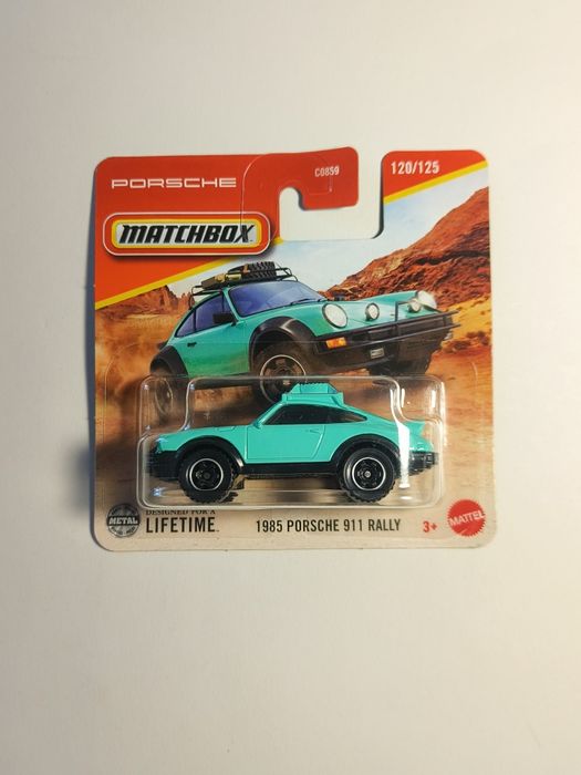 Matchbox 1985 Porsche 911 Rally