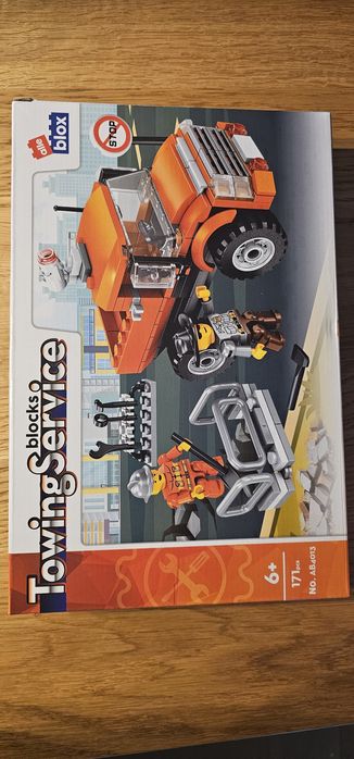 Nowe klocki pomoc drogowa 6+ 171elementow