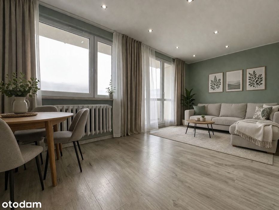 Wieżowiec - Duży balkon - Po generalnym remoncie