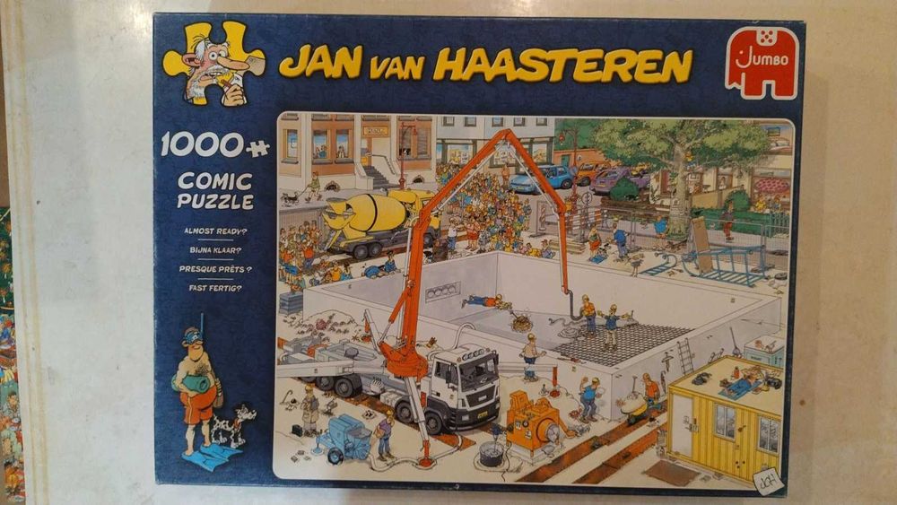 Пазли Jumbo Jan van Haasteren 1000шт Almost Ready?