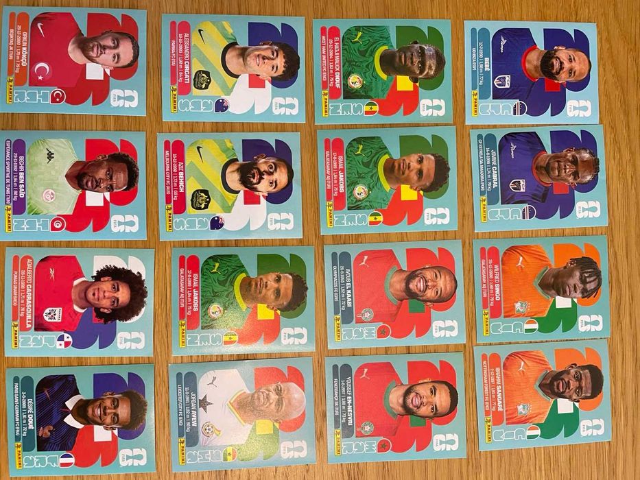 Наклейки Panini World Cup FIFA 2026