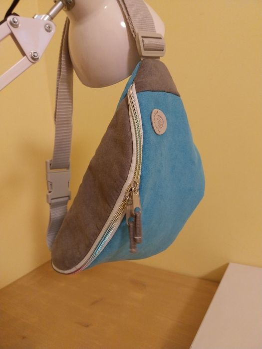 Saszetka/Nerka Duża Hand Made Kolorowa Modna