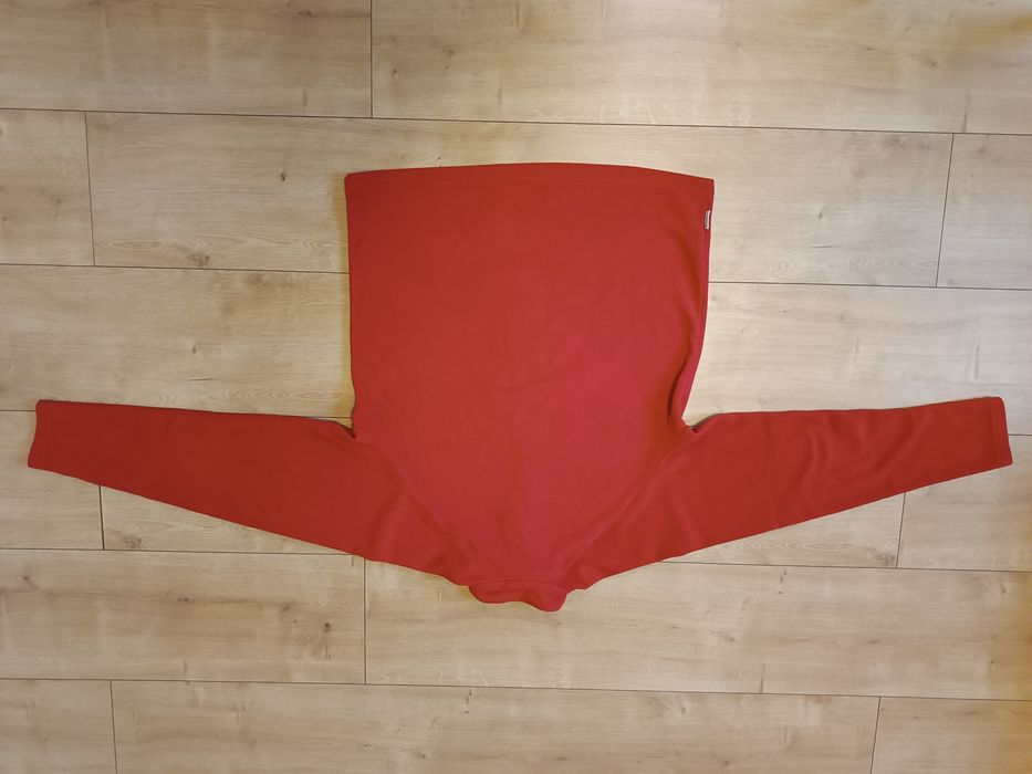 Polar męski Decathlon Quechua czerwony