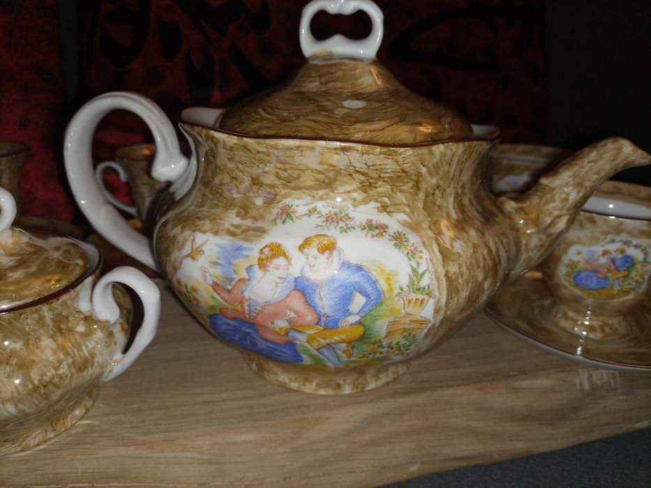 Komplet kawowy z PRL