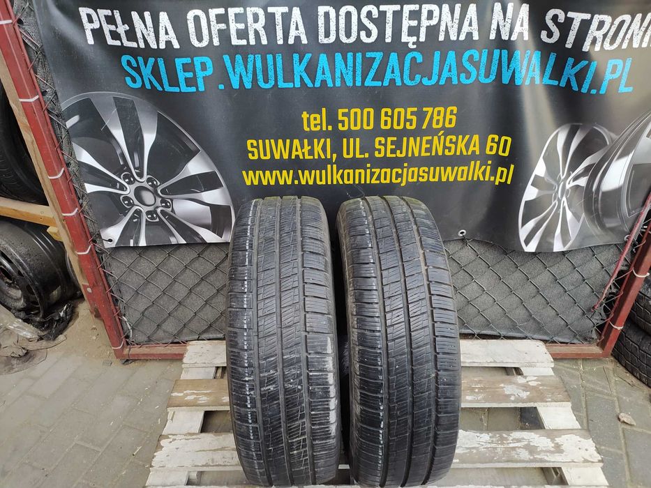 2x używane opony wielosezonowe 225/70 R15C Hankook Gwarancja Montaż
