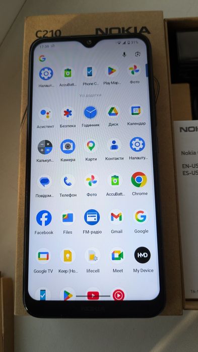 Телефон Nokia C210 TA-1584 3/32GB