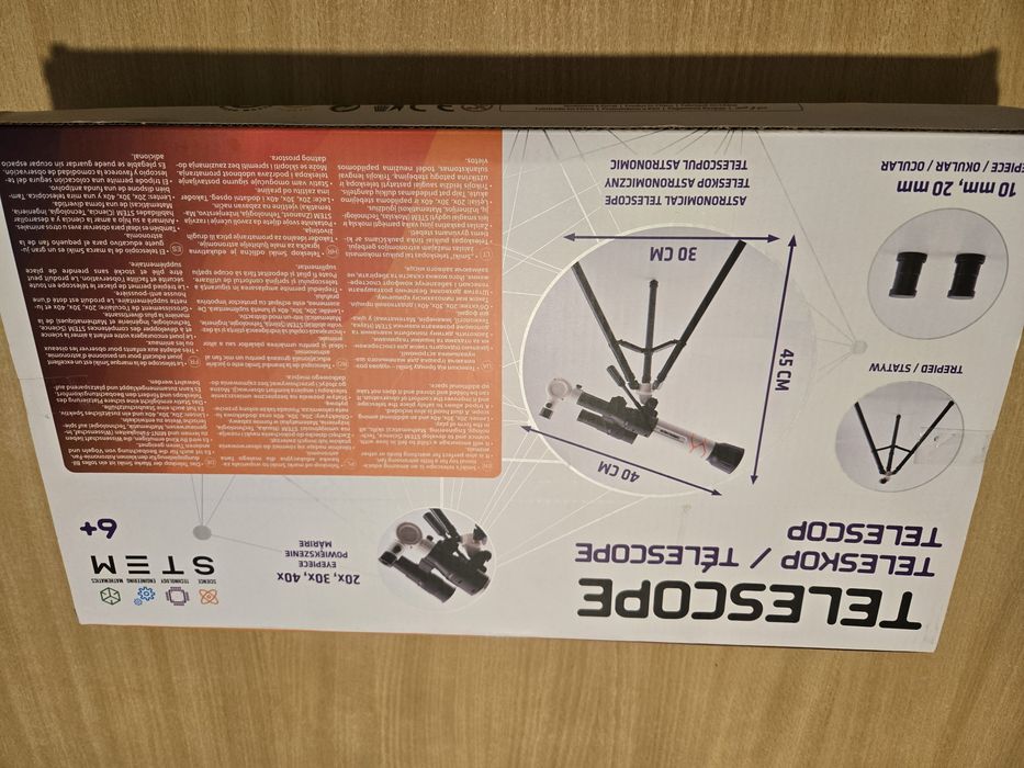 Teleskop dla dzieci firmy Smiki zabawka STEM