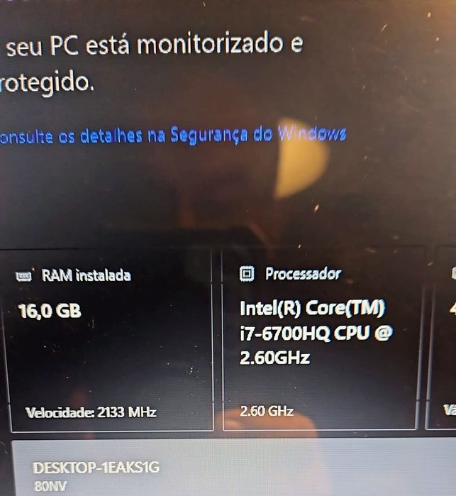 Lenovo IdeaPad légion Y700-151SK .i7 6700HQ.16gb ddr4.