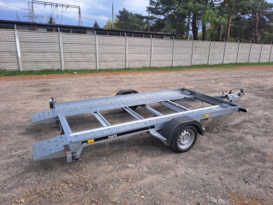 Wynajem lawety przyczepa DMC 1400 kg na kat.B bez etoll prawo jazdy B