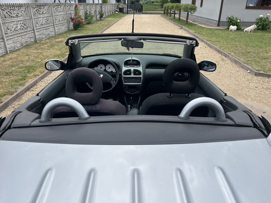 Peugeot 206CC 1.6 16V 109KM Cabrio Quicksilver 2005