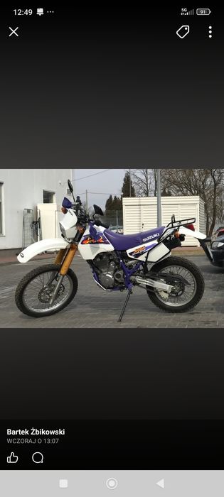 Suzuki dr 350 se idealny