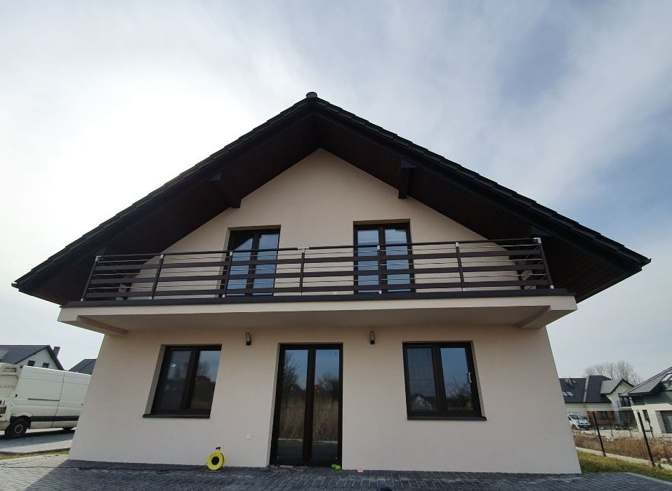 Balustrada balkonowa Fello Diverse aluminium balkon taras barierka