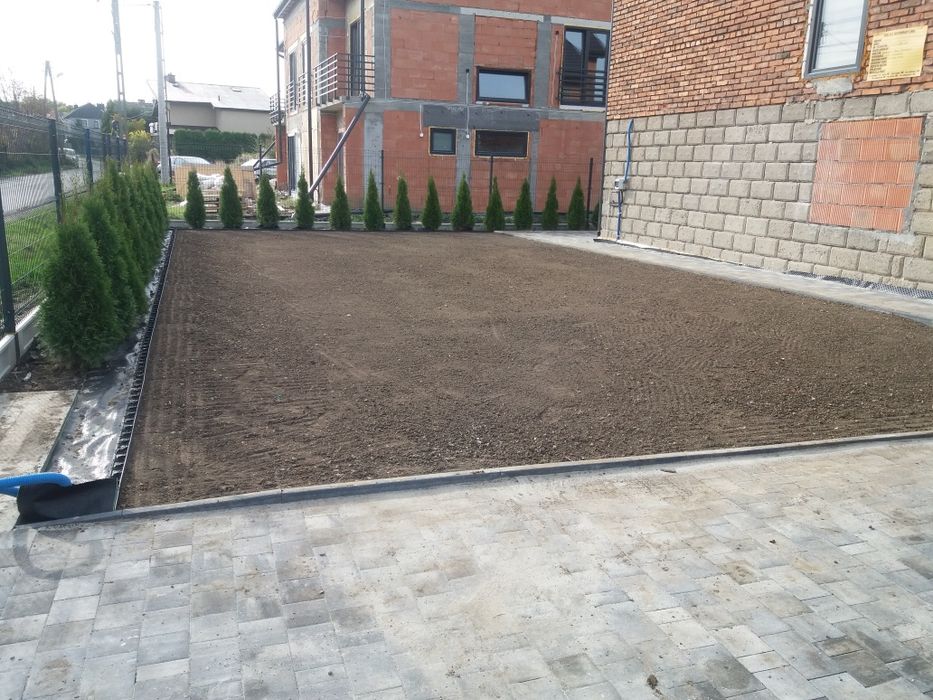 Usługi glebogryzarka separacyjna zakładanie trawników