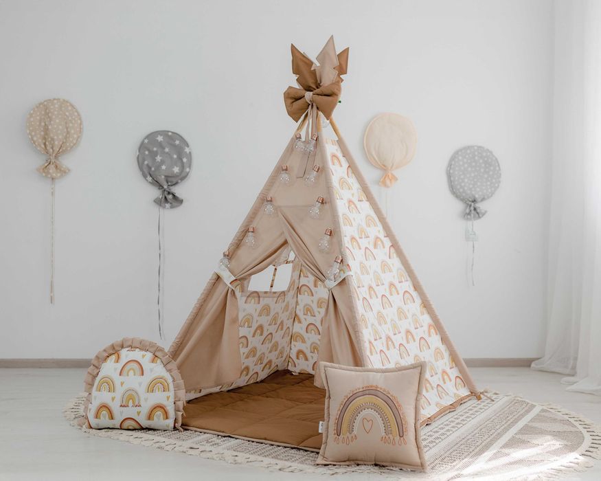 Вігвам в дитячу Rainbow. Повний комплект!