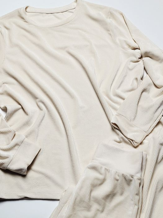 Piżama damska welurowa prążek roz.44/46 George