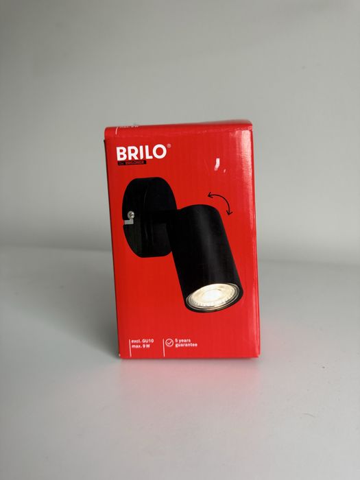 Kinkiet Brilo Czarny