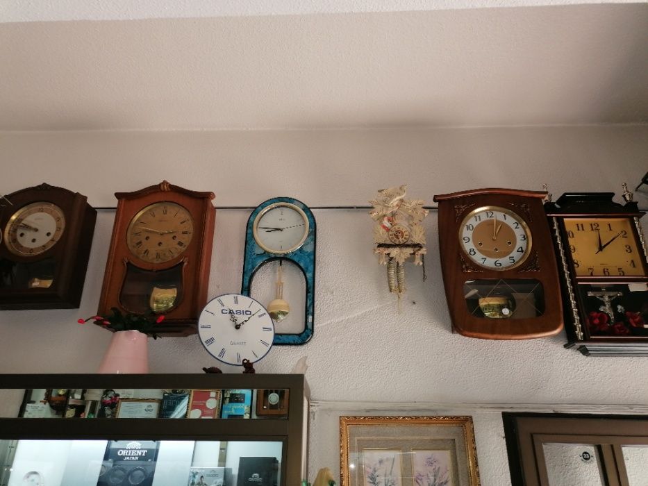 Relógios Sala e Coluna