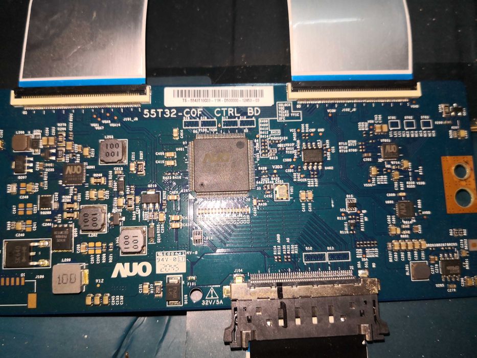 Placa T-CON 55T32-COF Ctrl BD AUO