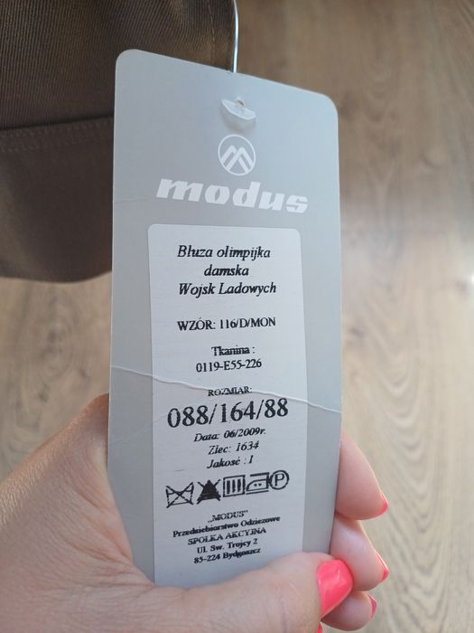 Bluza olimpijka wojsk lądowych